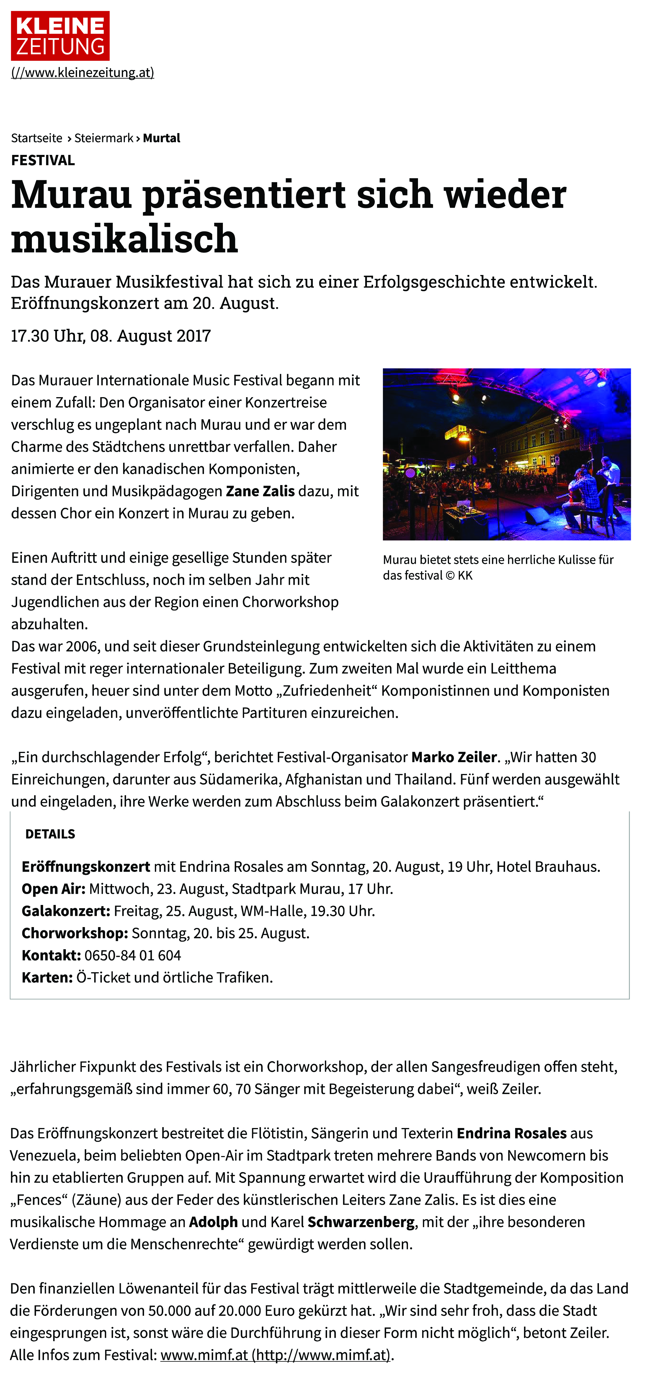 20170809 Kleine Zeitung online